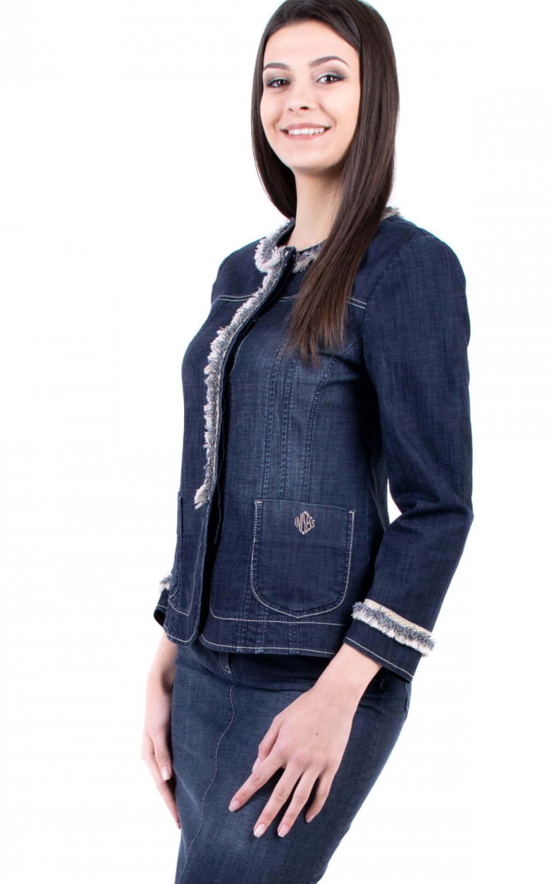 Women s Jacket Top Models Denim Clothes INISESS